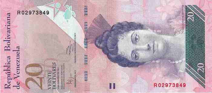 20 Bolívares