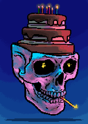 Skull Cake