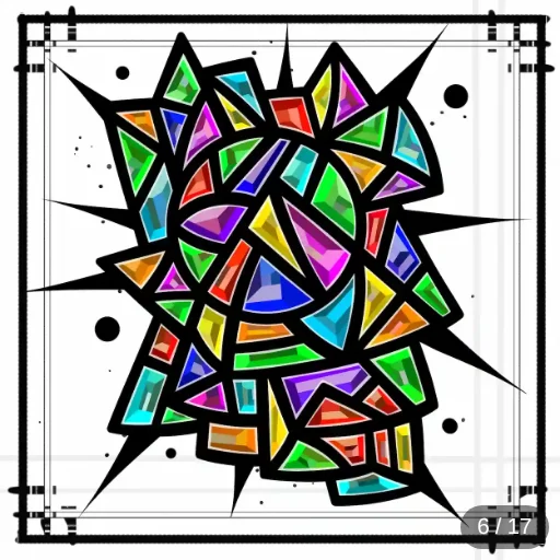 Third Eye Dimensional Face #11