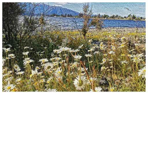 Lake Te Anau Flowers, Te Anau, South Island, New Zealand