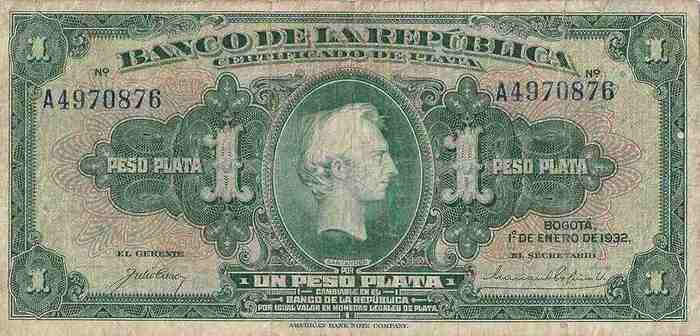 1 Peso Plata