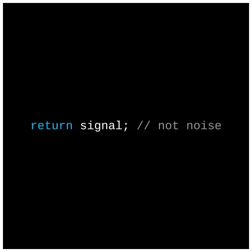 return signal