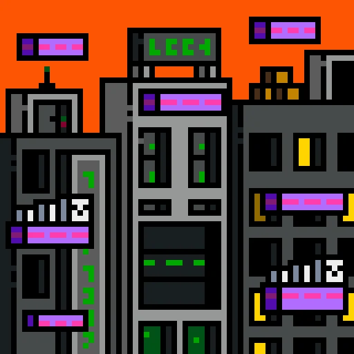 Mega City by Maning