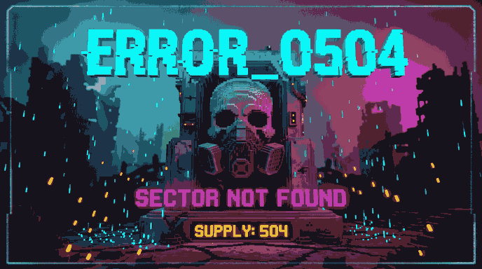 ERROR_0504: Sector not found.