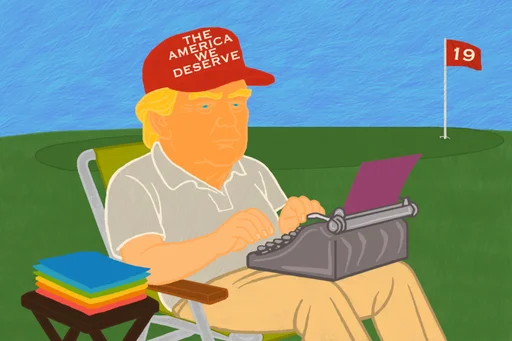 Rainbow Author Trump Hole 19