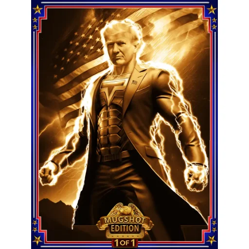 Trump Bitcoin Digital Trading Card #2