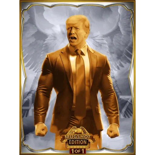 Trump Bitcoin Digital Trading Card #11