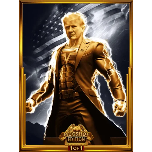 Trump Bitcoin Digital Trading Card #3