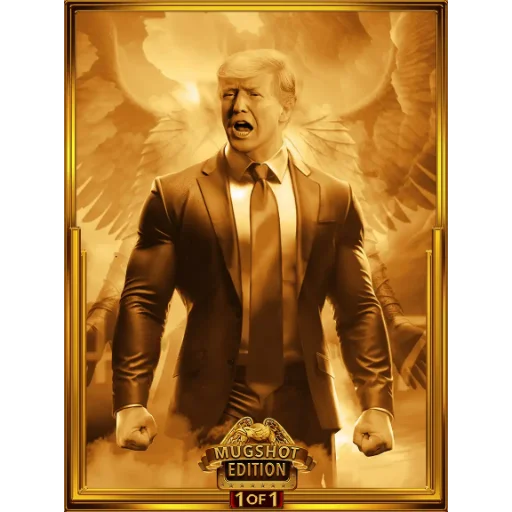 Trump Bitcoin Digital Trading Card #4