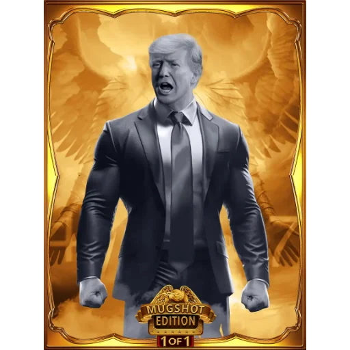 Trump Bitcoin Digital Trading Card #7