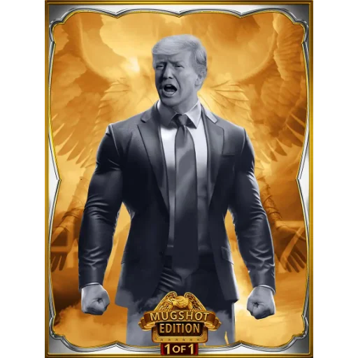 Trump Bitcoin Digital Trading Card #9