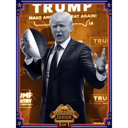 Trump Bitcoin Digital Trading Card #10