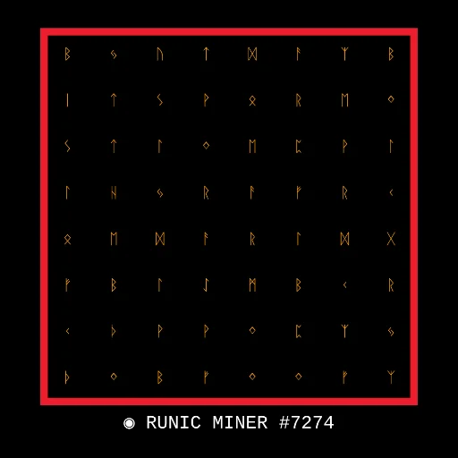 Runic Miner 7274