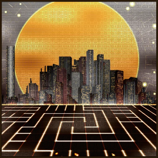 Enigma by CyberSea x Vivid Gallery x OnChainMonkey® #520