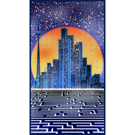 Enigma by CyberSea x Vivid Gallery x OnChainMonkey® #703