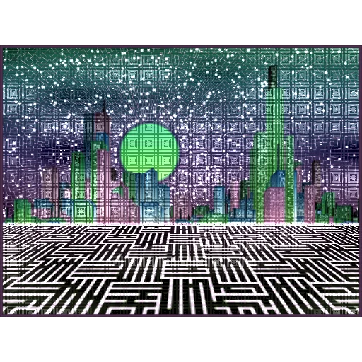 Enigma by CyberSea x Vivid Gallery x OnChainMonkey® #929