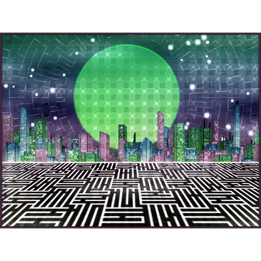 Enigma by CyberSea x Vivid Gallery x OnChainMonkey® #982