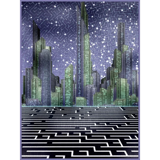 Enigma by CyberSea x Vivid Gallery x OnChainMonkey® #100