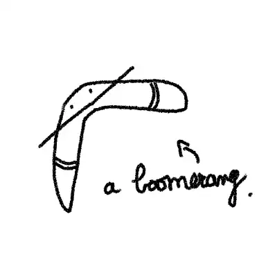 not a boomerang