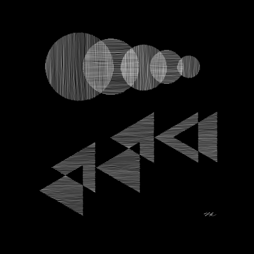 Black #10 / pyramid