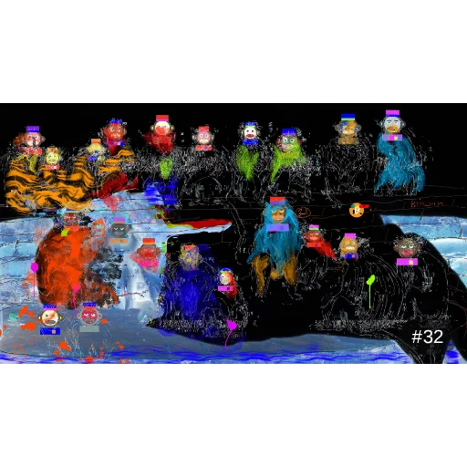 21 BTC Monkeys #32
