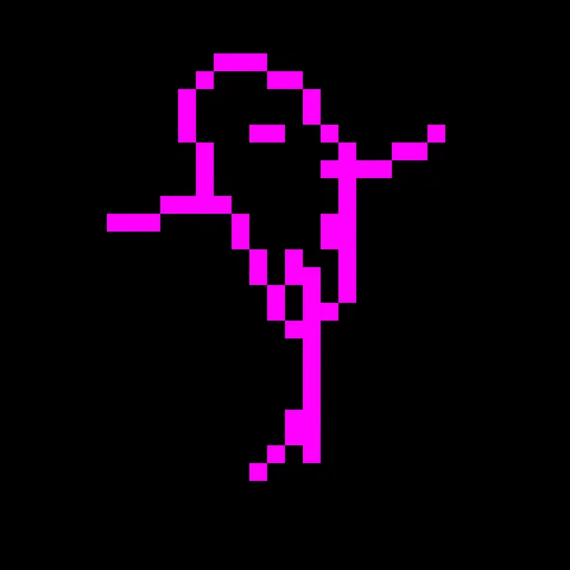 Purple pirouette