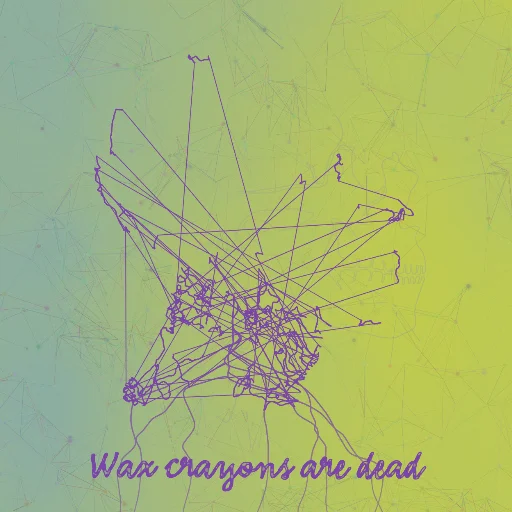 Wax crayons are dead