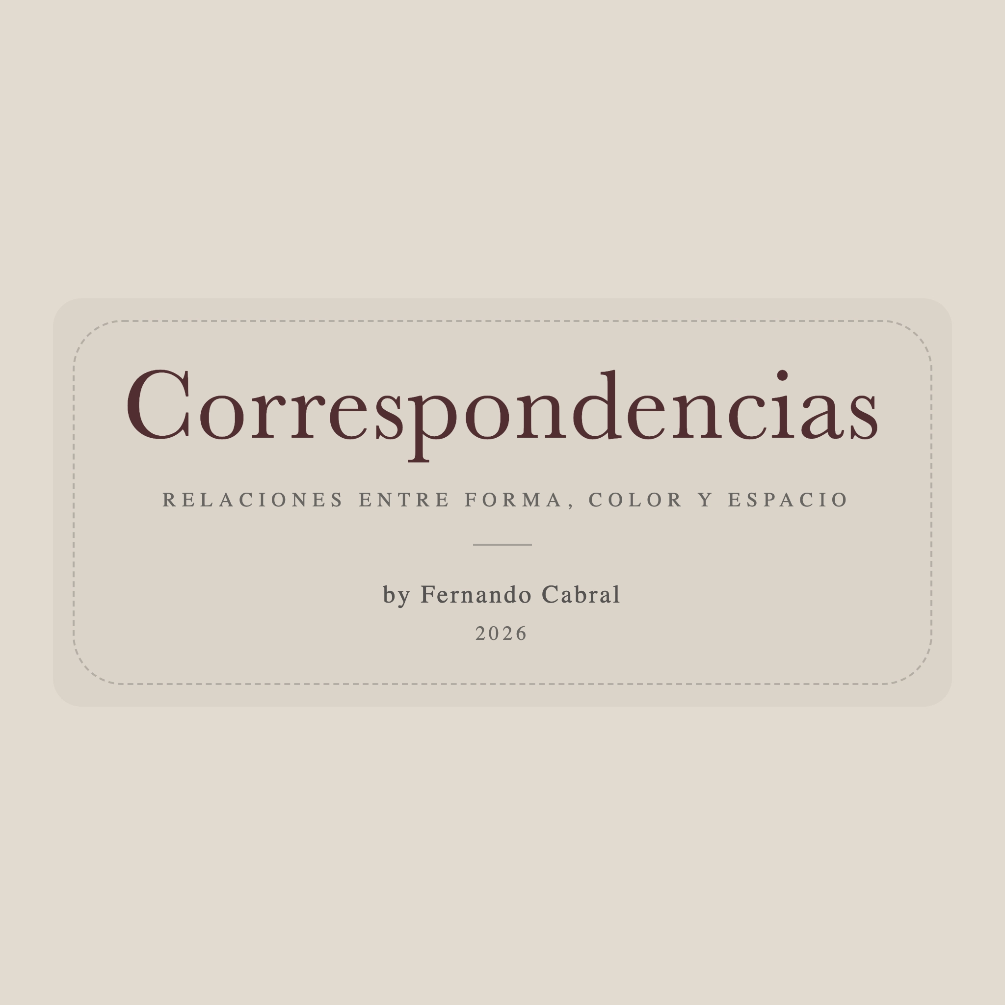 Correspondencias