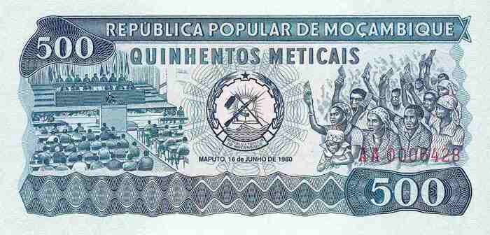 500 Meticais