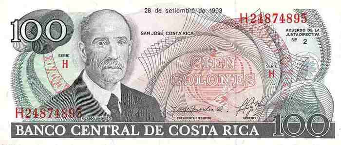 100 Colones