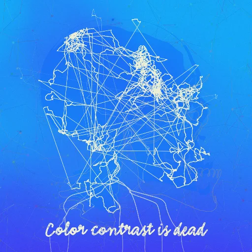 Color contrast is dead
