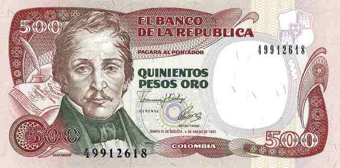 500 Pesos Oro