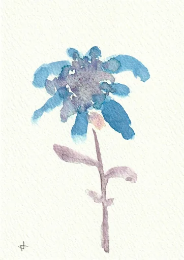 The third flower