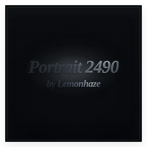 Portrait 2490 by Lemonhaze