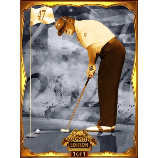 Trump Bitcoin Digital Trading Card #126