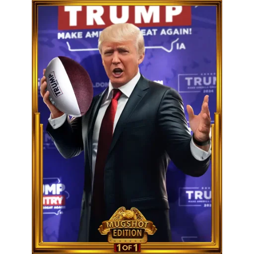 Trump Bitcoin Digital Trading Card #153