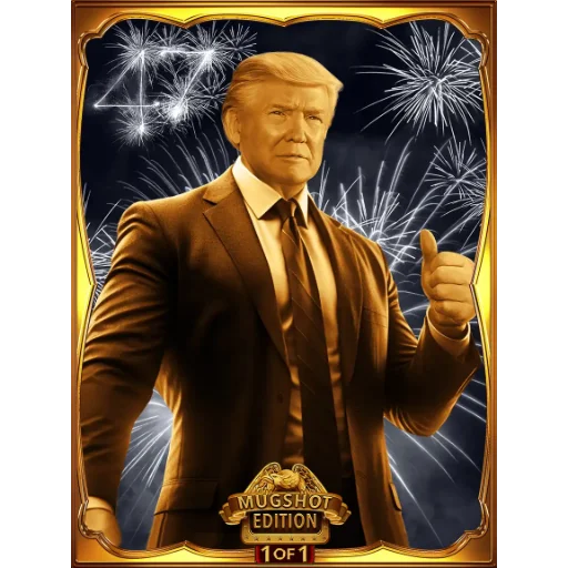 Trump Bitcoin Digital Trading Card #65