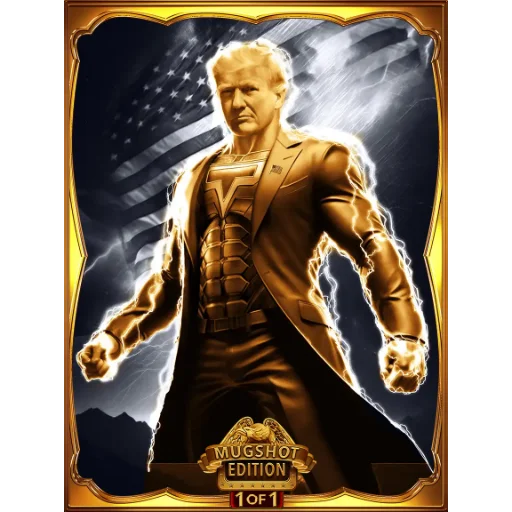 Trump Bitcoin Digital Trading Card #89