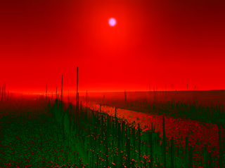 Bitmap Sunset #451