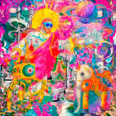 Pixelated Hallucinations by Eka