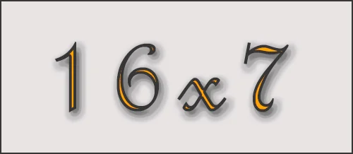 16x7 by Andrew Hooker