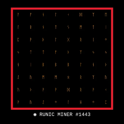 Runic Miner 1443