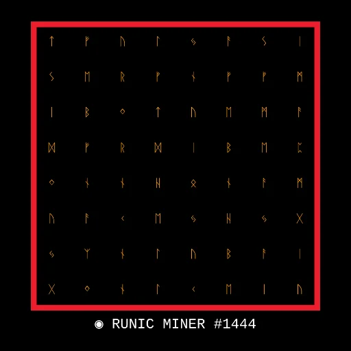 Runic Miner 1444
