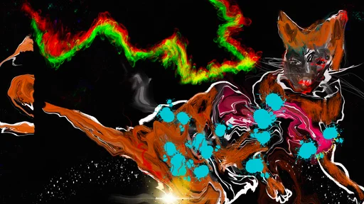 Cosmic Cat 6th Life