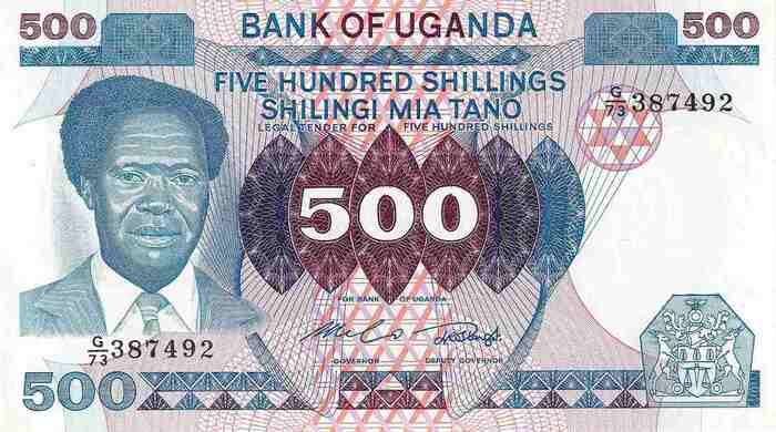 500 Shillings