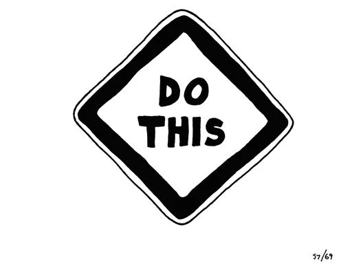57. [sign]