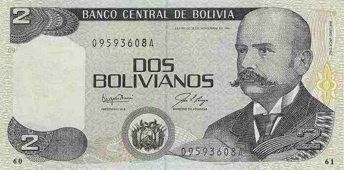 2 Bolivianos
