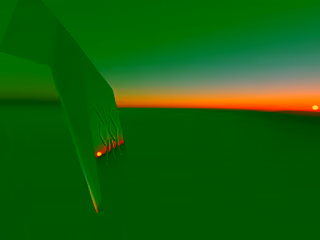 Bitmap Sunset #491