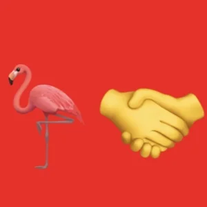 Flamingo Handshake #8