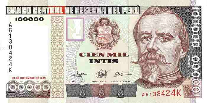 100000 Intis